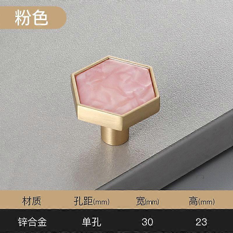 4pcs Cabinet Knobs: Kitchen Cabinet Handles Dresser Pulls Metal Hexagon Knobs For Kitchen Cabinets Drawers Cupboards Wardrobes