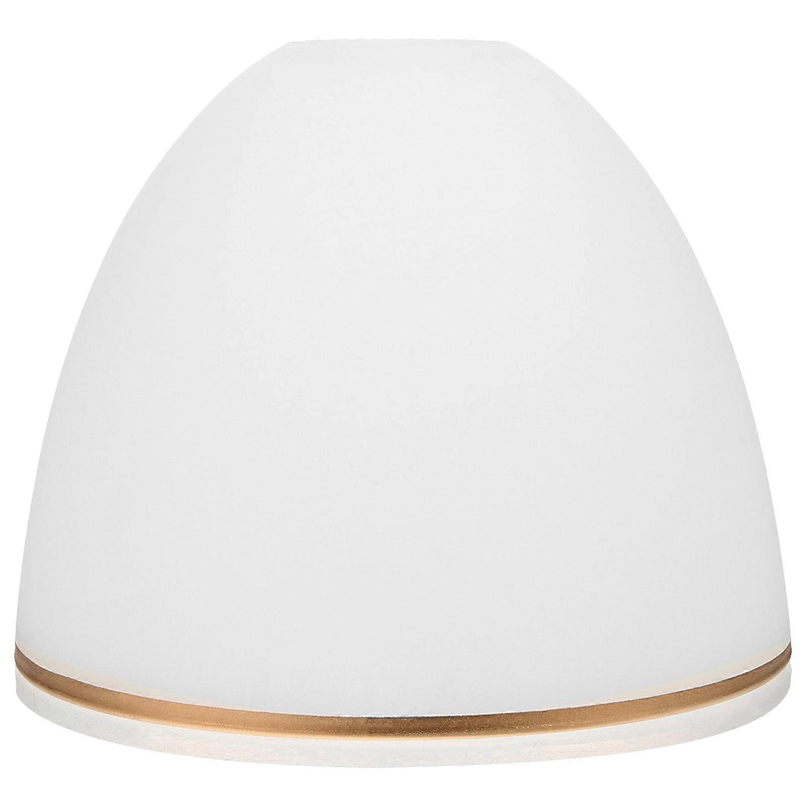 Clear Glass Shade Replacement Modern Style Round Lampshade For Home Users 1Pack