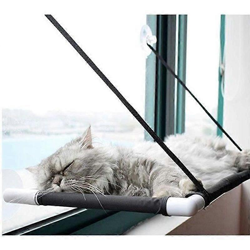 Cat hammock - Not specified - 60x31cm - Black - Removable - Suction cup