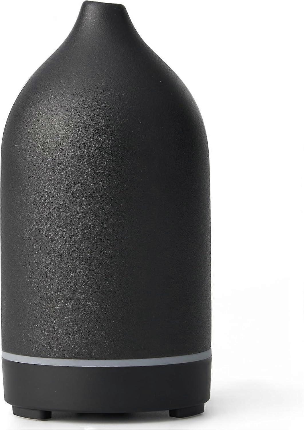 Stein-Diffusor, 200ml Diffusoren für zu Hause, Ultraschall-Aromatherapie-Diffusor für ätherische Öle, schwarz