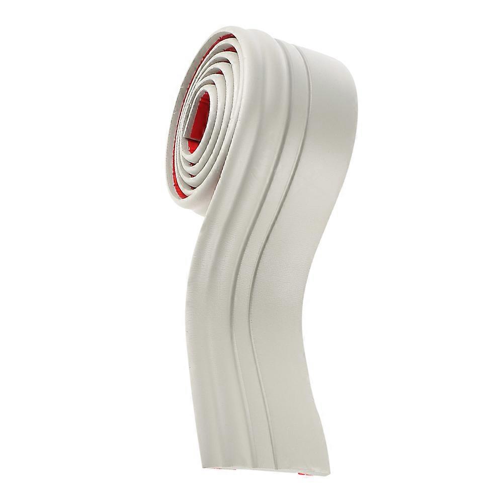 Stick On Trim Molding Flexible Corner Trim For Floor Foot Lines Edge Protection Minimalist Style 1 Roll