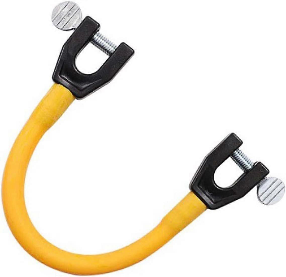 מחבר טיפ סקי מתחילים חורף ילדים מבוגרים עזר אימון ספורט חיצוני אביזרי סנובורד (צבע: צהוב, גודל: גודל - 14x7 ס"מ)