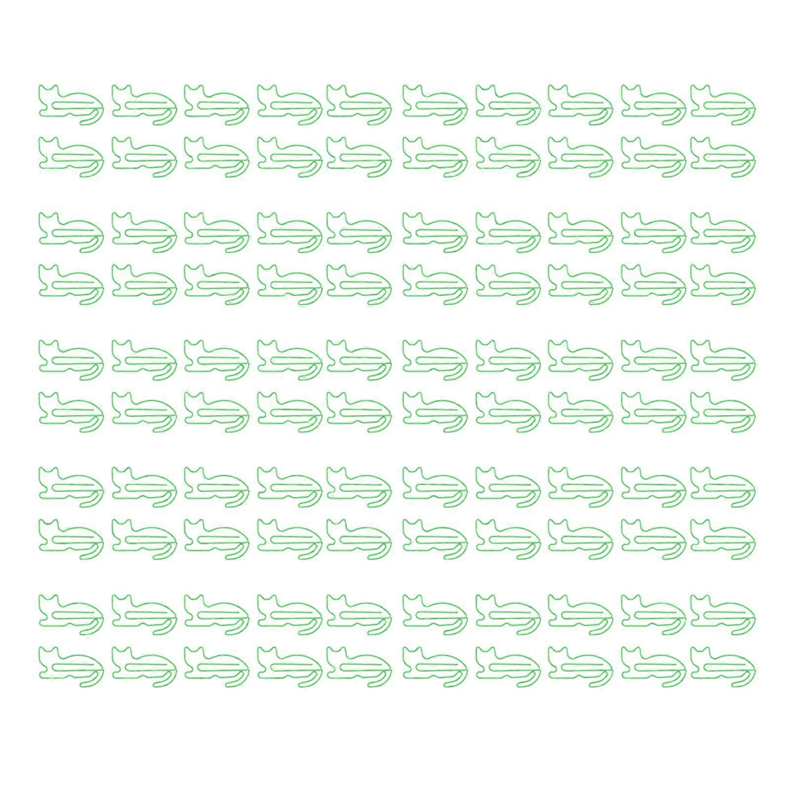 2025 dernier modèle 100 pcs mignon trombones en forme d’animal amusant marque-page