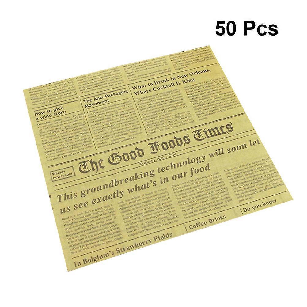 Cookie Box Liners Food Tissue Paper Sheet Baking Preparation Home Bakers 25x25cm 50Pcs