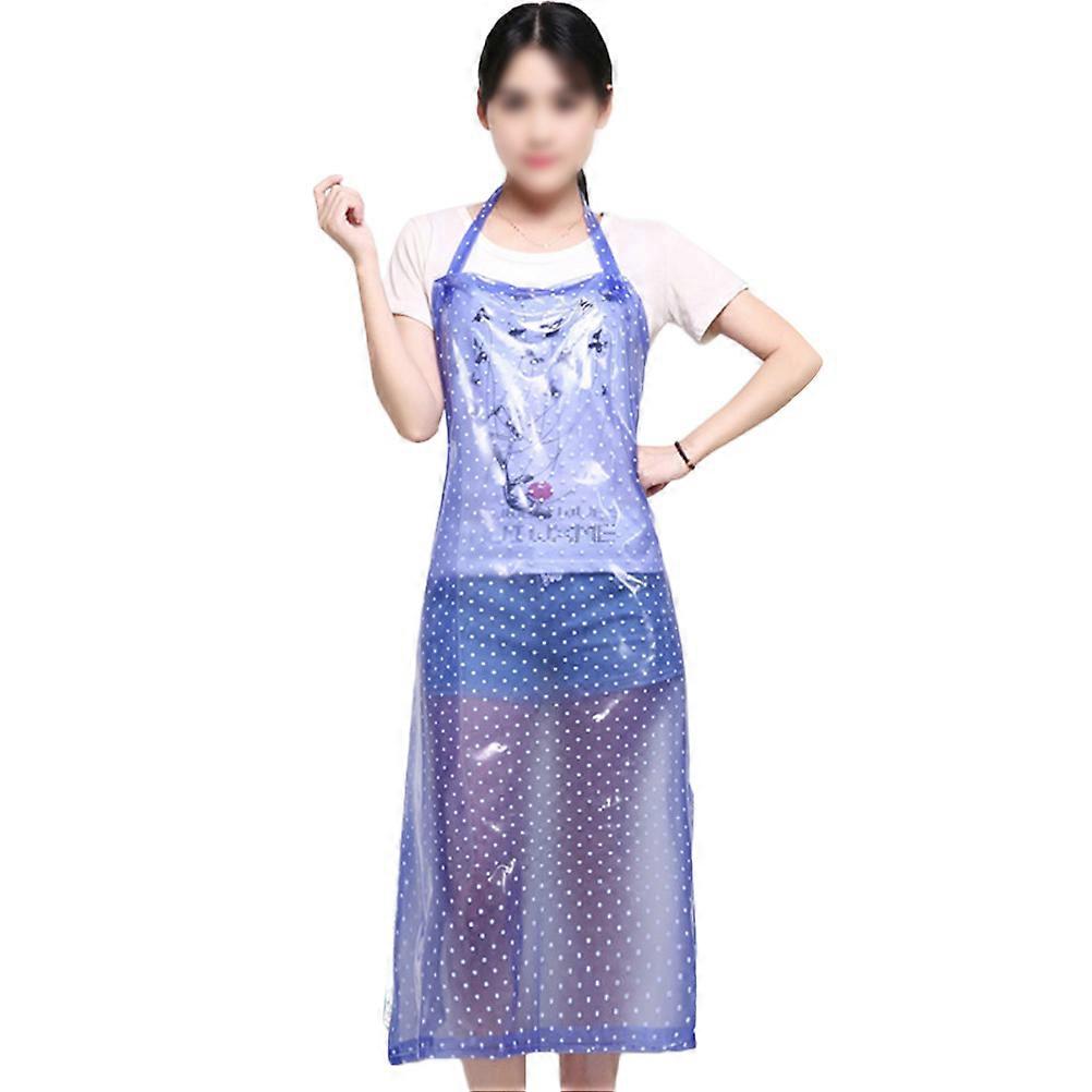 Waterproof Pvc Apron Blue For Professional Users 1Pcs