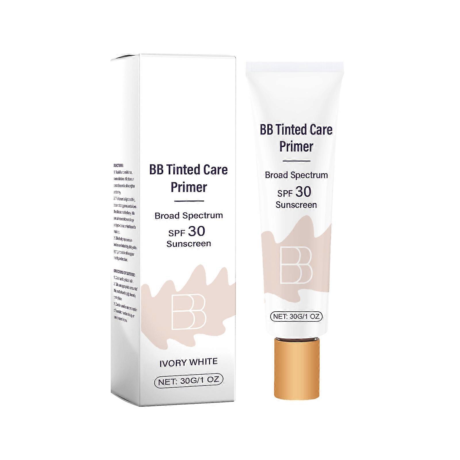 Ivory White BB Cream - تونر واقي مرطب بالنياسيناميد وفيتامين E ، يخفي الشوائب