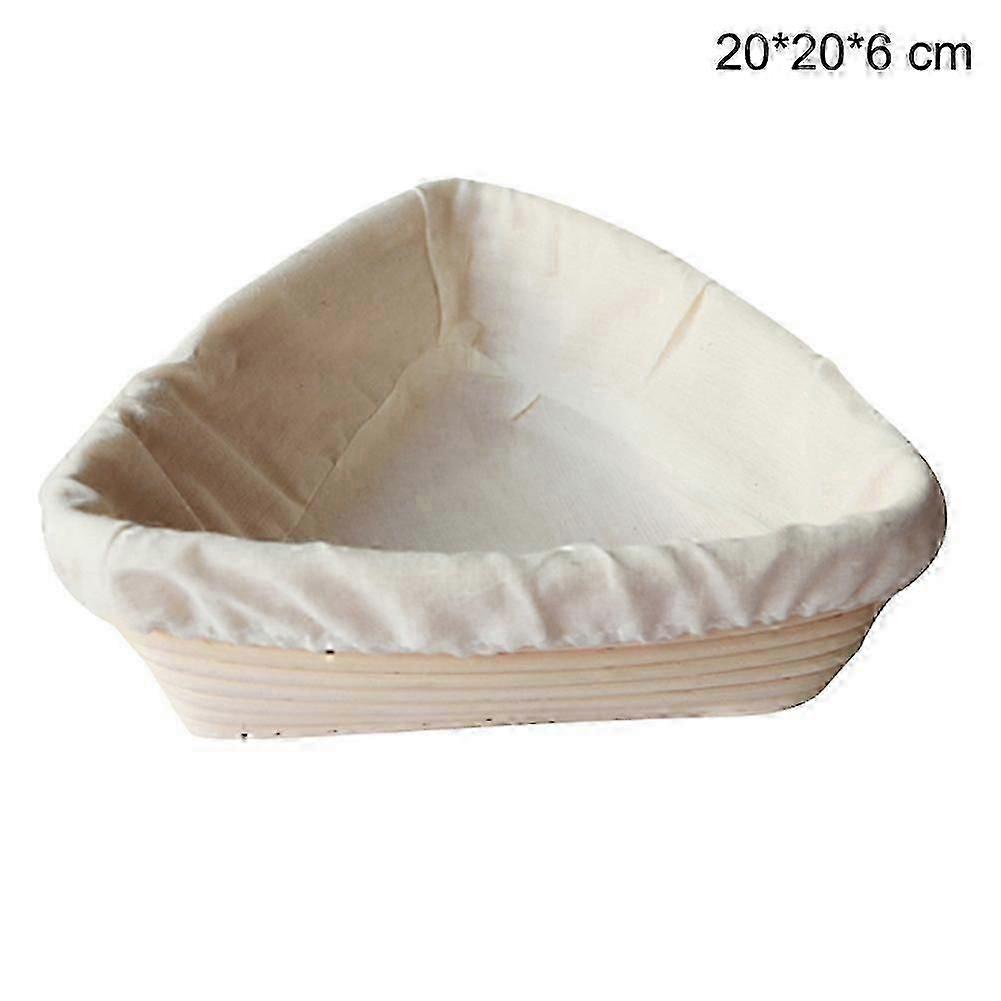 2025 Latest Model Triangular Rattan Bread Banneton Bread Proofing Basket