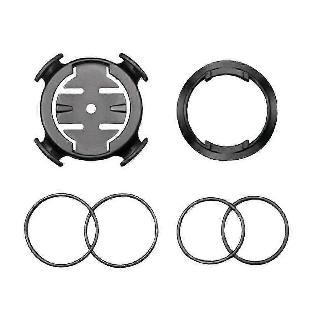 TroveMart 360 Degree Rotating MTB Road Bike Handlebar Holder For Garmin Bicycle Computer Bracket With 4pcs Bands And Rubber Rripper