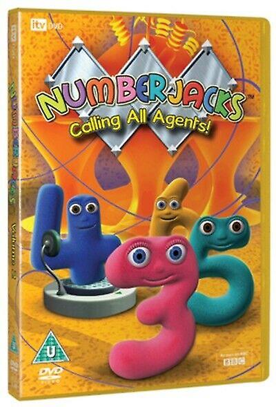 NumberJacks Calling All Agents DVD (2007) cert U - Région 2