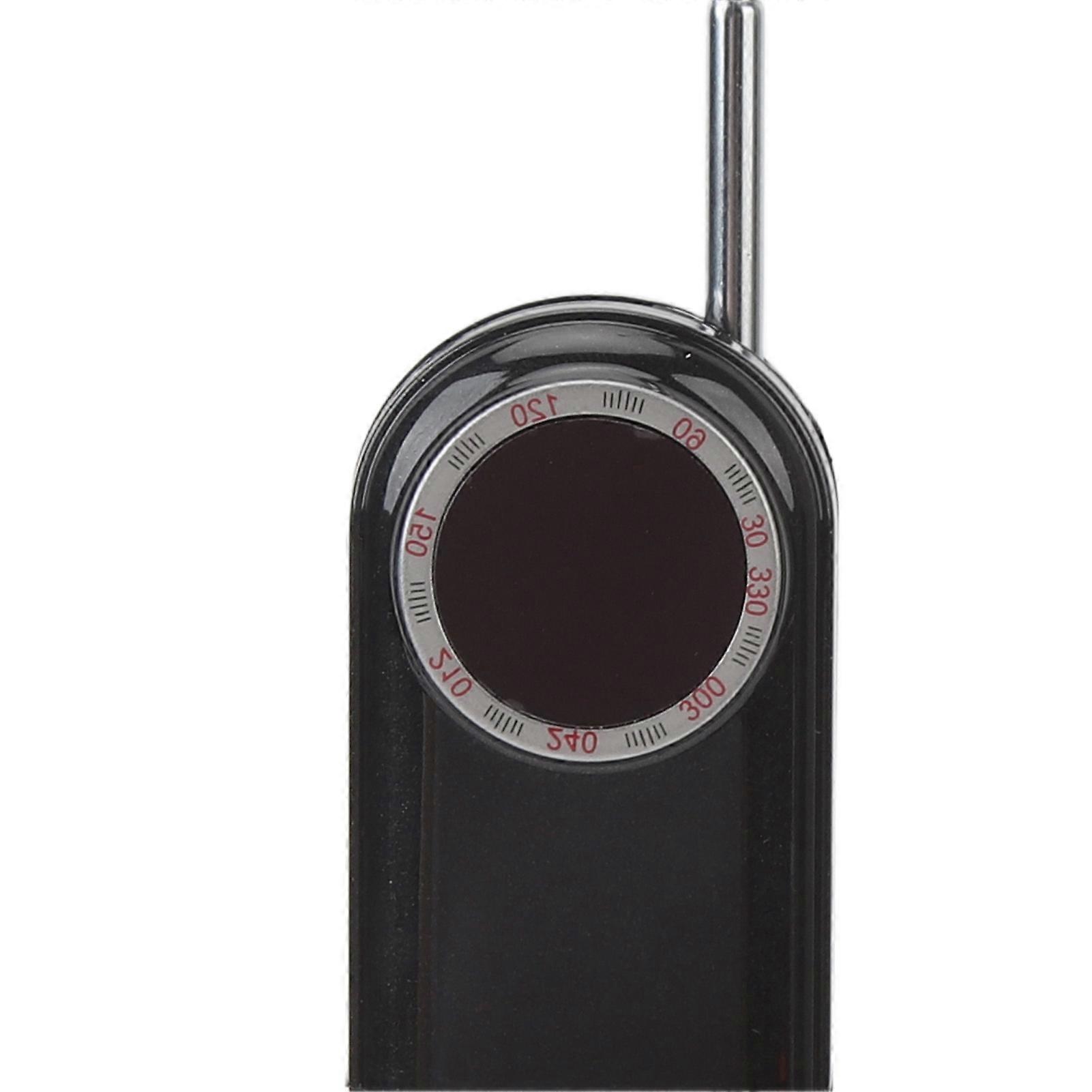 Camera Detector 6 Sensitivity Levels Accurate Reliable Lightweight Black GPS Detector for Hotels Meeting Rooms