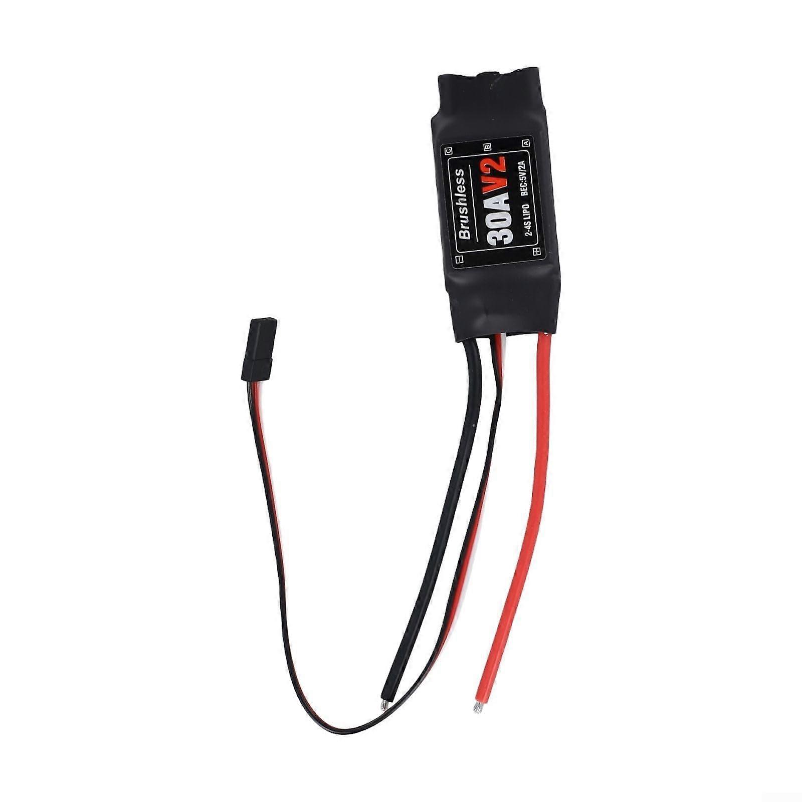 Brushless Electronic Speed Controller with Advanced Design Features for Smooth Throttle Control Up to Max Current Levels (B)