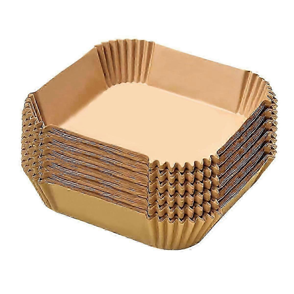 200PCS Disposable Air Fryer Liners, 9Inch Square Parchment Paper for 5-8QT Air Fryer