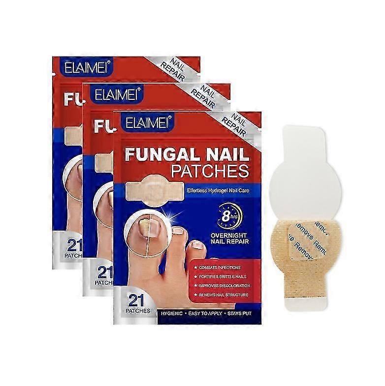 Oenail菌パッチ防水ネイルリペアパッチネイルインボルジョン補正ステッカー1/2/3/4/5pcs変色または損傷した爪用