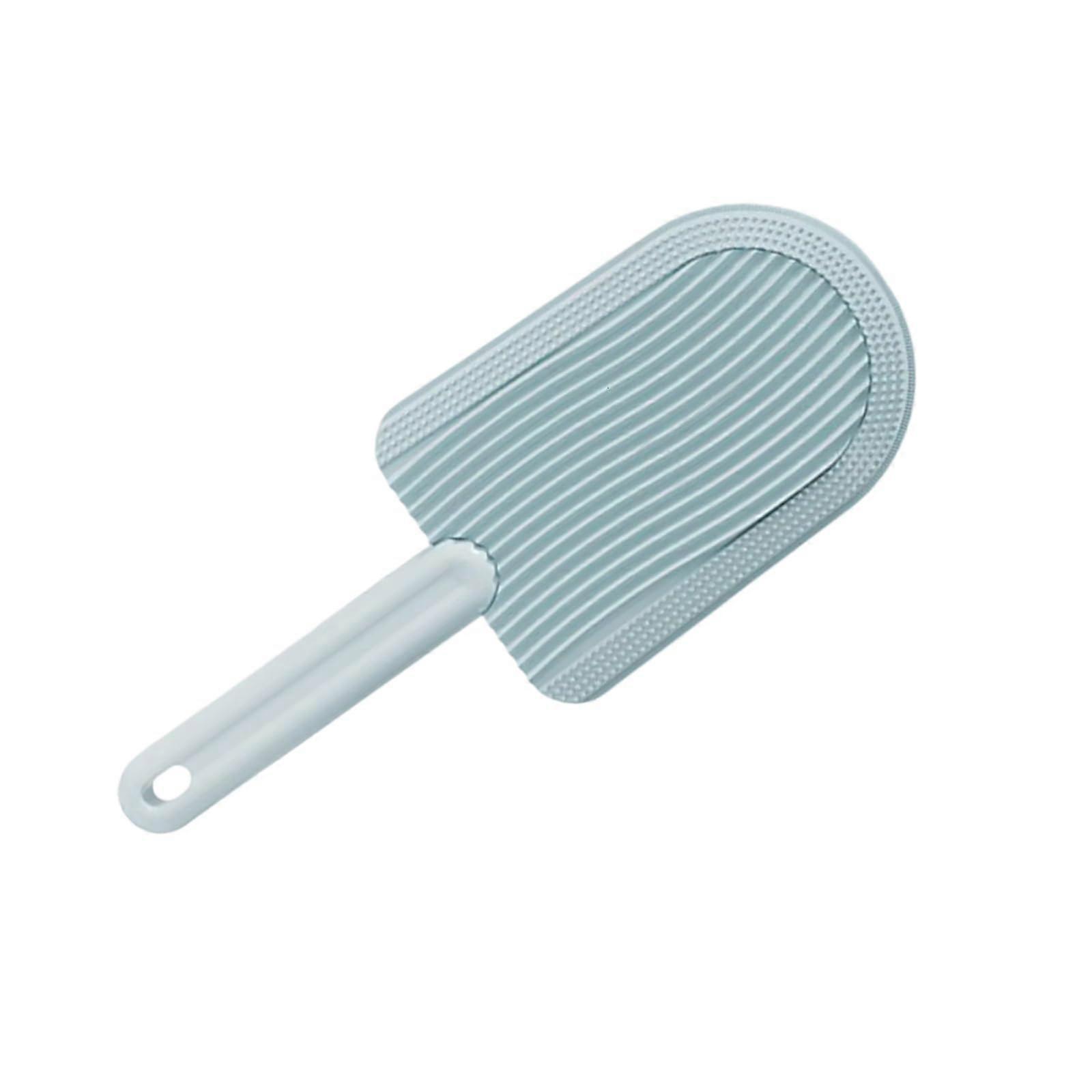 Cat Brush Tongue-Comb Grooming Tool With Silicone Bristles For Deshedding And Shedding Control Blue
