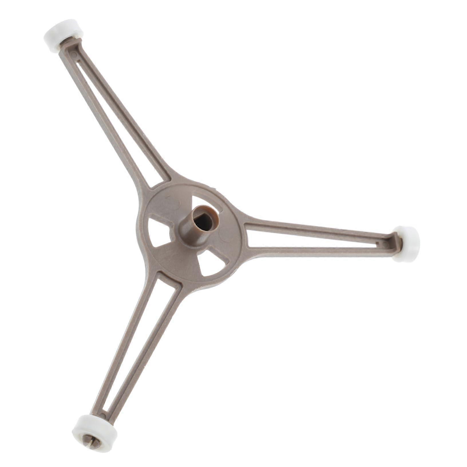 Triple Arm Rotating Support Microwave Speed Roller Ring for Oven Turntable Support Stand and Accessory Flat Plate
