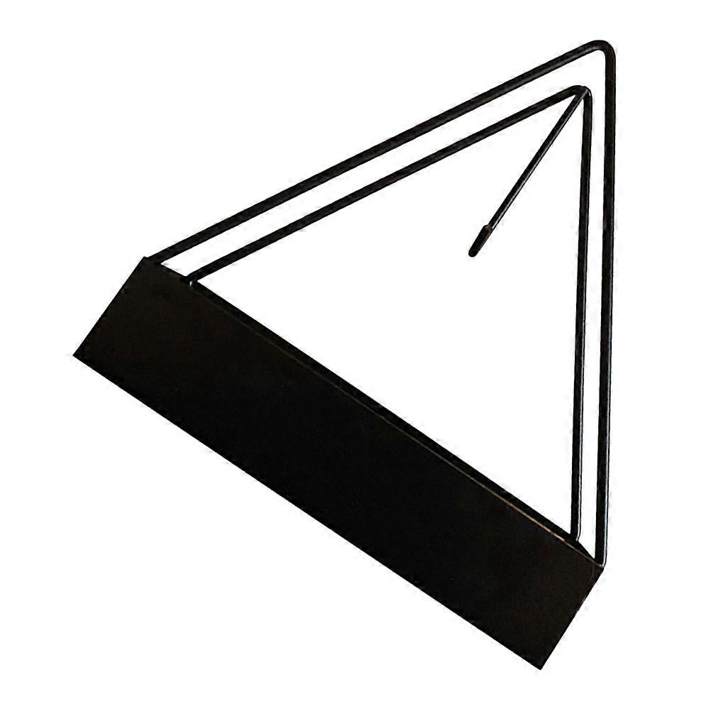 Mini Metal Burner Holder Triangle Shape Mosquito Stand For Outdoor Use 14.5X14CM Iron Incense Burning 1Pack