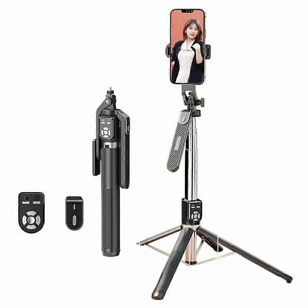 P320 Bluetooth-Compatible Selfie Stick Dual Remote Control Smartphone Extendable Four-legged Stand
