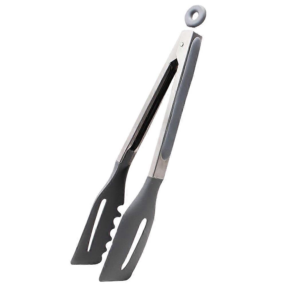 Small Cooking Tongs for Barbecue and Parties with Comfortable Grip 12 Inch 1Pack