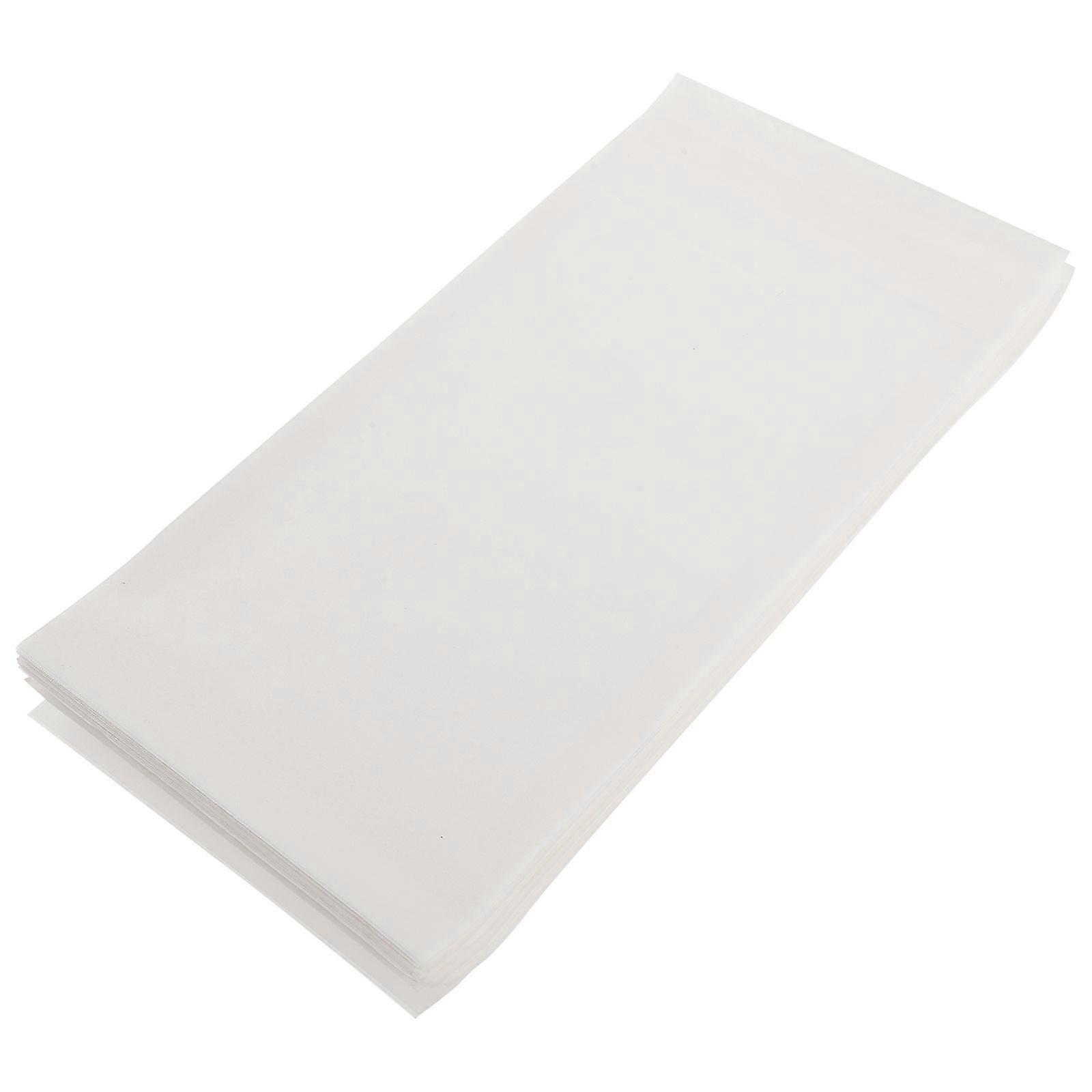 100pcs Wax Paper Bags, Semi Transparent Greaseproof Pouches for Snacks, Desserts, Crafts, Bakeries & Home Use