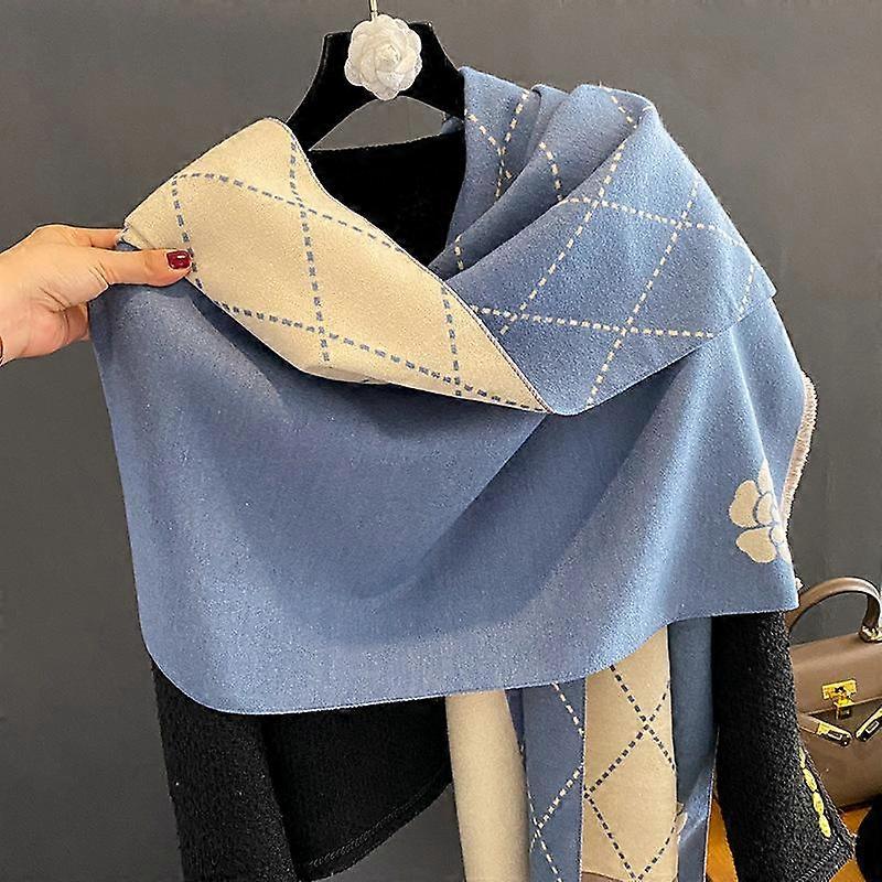 Artificial Cashmere Scarf Women's Winter Warm Shawl