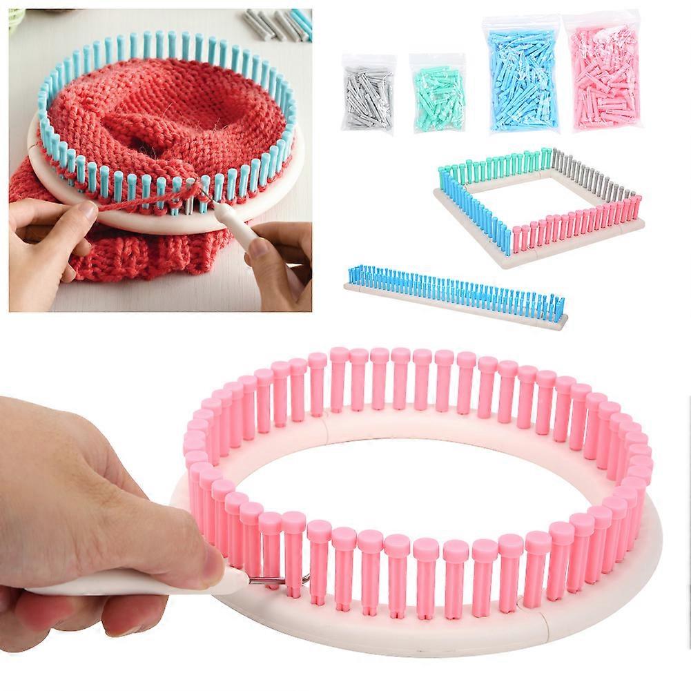 Multi Function Knit Weaving Loom Kit for Hat Scarf Manual ABS Plastic Knitting DIY Tool