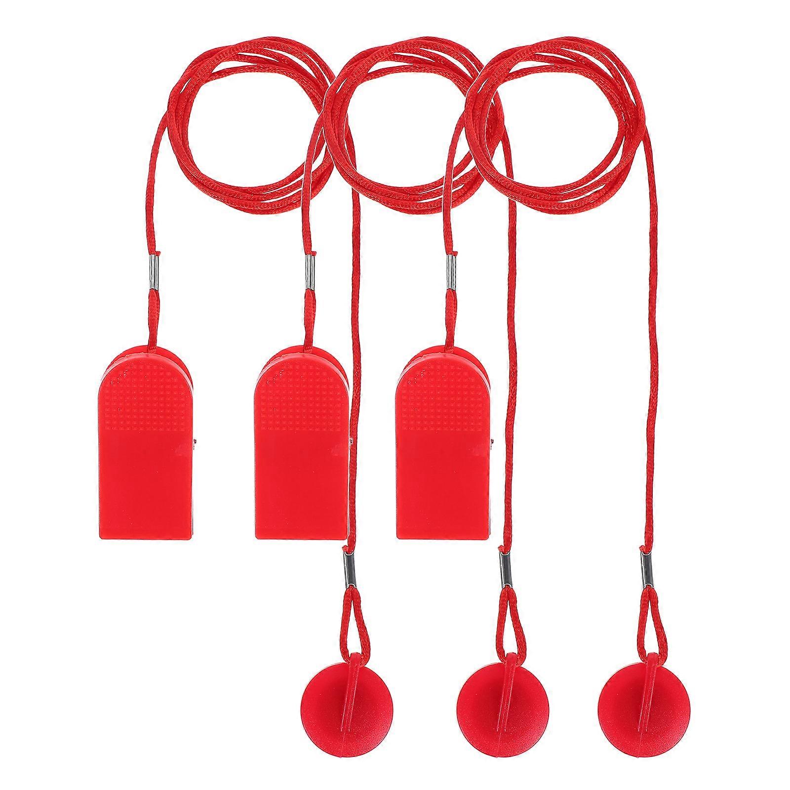 Treadmill Magnet Key Replacement Parts for Running Machine Home Gym and Commercial Gym Equipment Supplies ABS Material 3Pcs