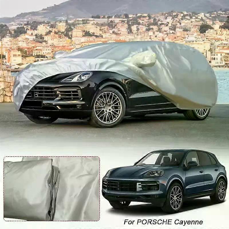 Κάλυμμα αυτοκινήτου για Porsche Cayenne, Macan, Panamera, Taycan, ανθεκτικό στη σκόνη, ανθεκτικό στην υπεριώδη ακτινοβολία και αδιάβροχο ρουχισμό αυτοκινήτου