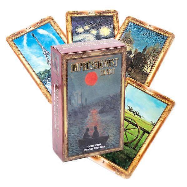 Impressionist Tarot Divination card