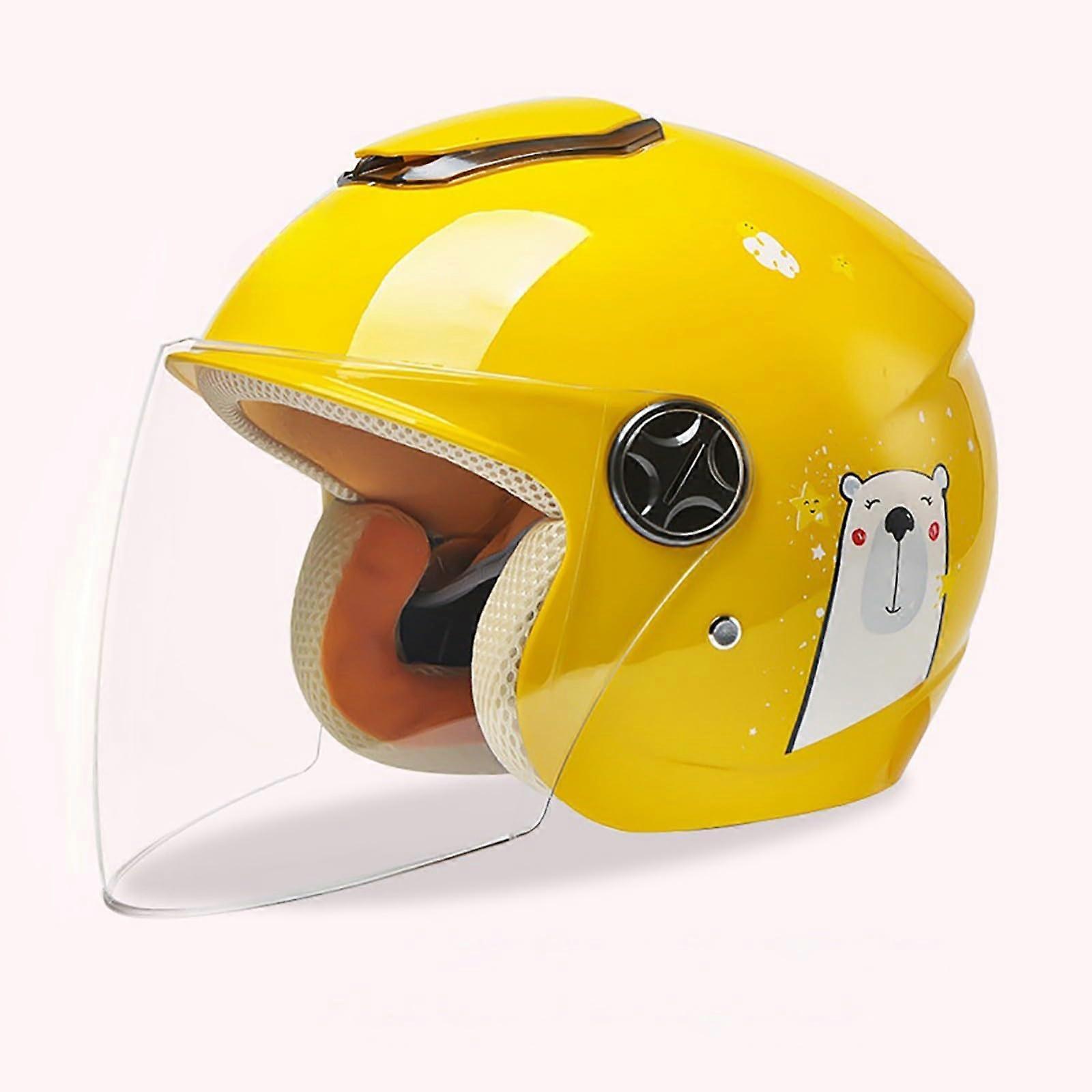 Children's Bicycle Helmet 48-56 cm Adjustable Kids Helmet for Boys and Girls Multisport with Visor ECE 2206 Approved