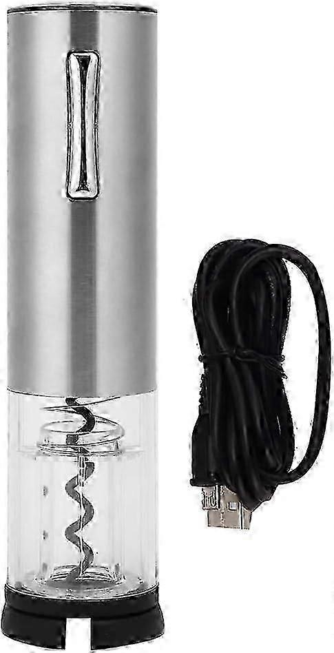 Full-Automatic Electric Bottle Opener with USB Rechargeable Feature for Smart Home Parties and Bars