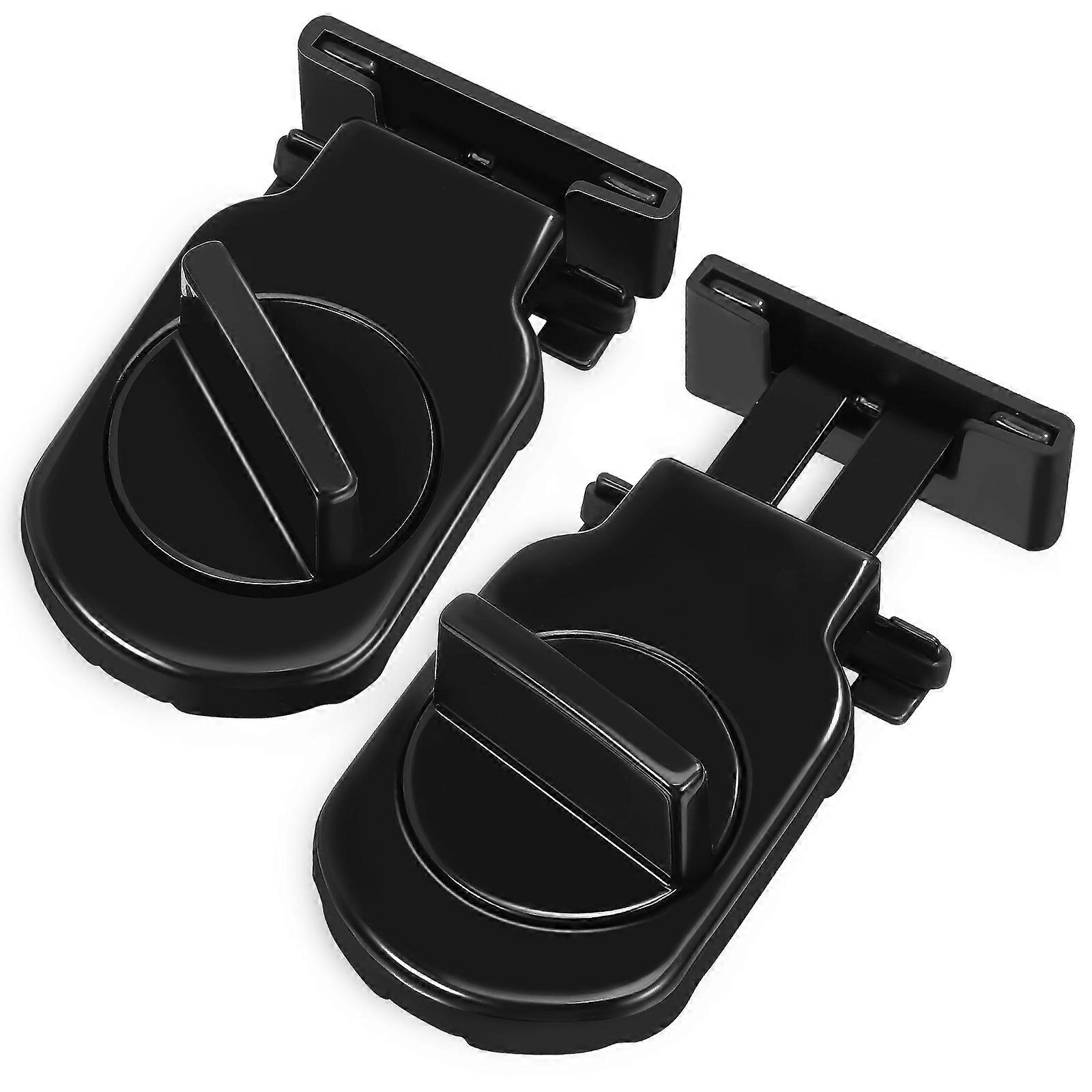 2pcs Adjustable Sliding Window Locks Security Stoppers for Doors and Windows