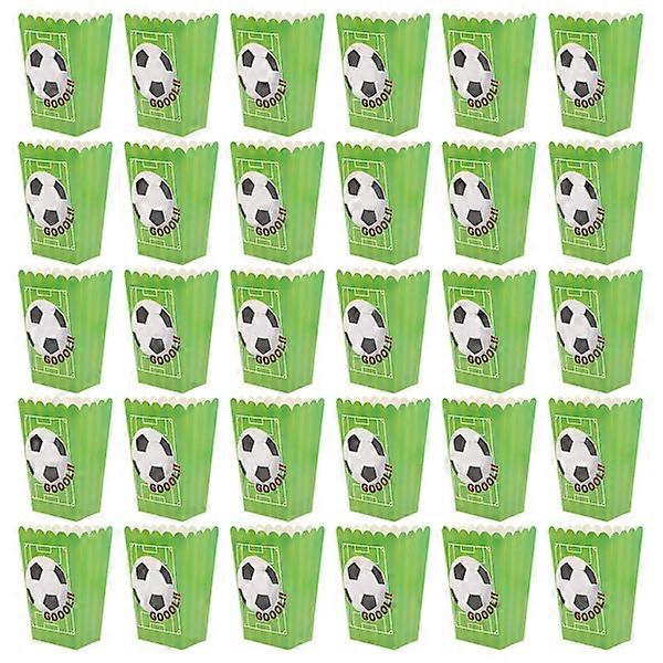 30 pcs Popcorn Boxes Popcorn Buckets Popcorn Containers Movie