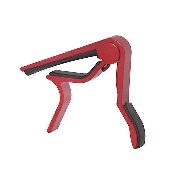 Guitar Capo / Change Pitch and Play with Style Red, guitar accessory.