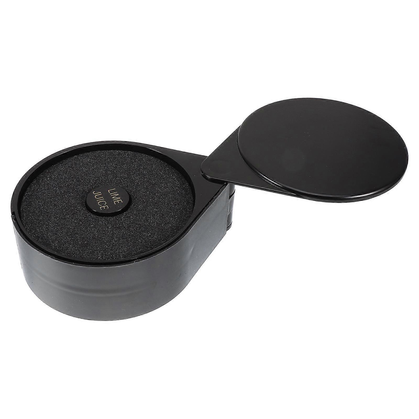 Black Salt and Sugar Organizer for Home Use Round Container with Tight Seal 3 Tier Box