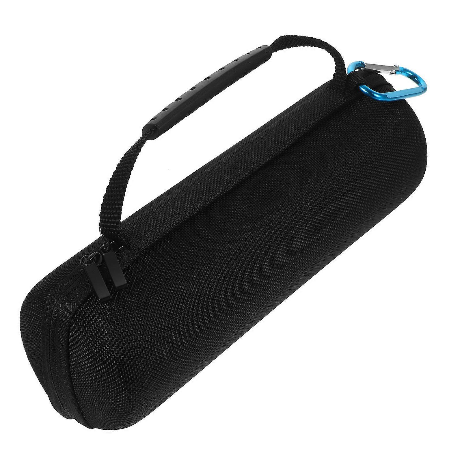 Black Protective Case with Strong Zipper and EVA Material for Electric Appliance Protection