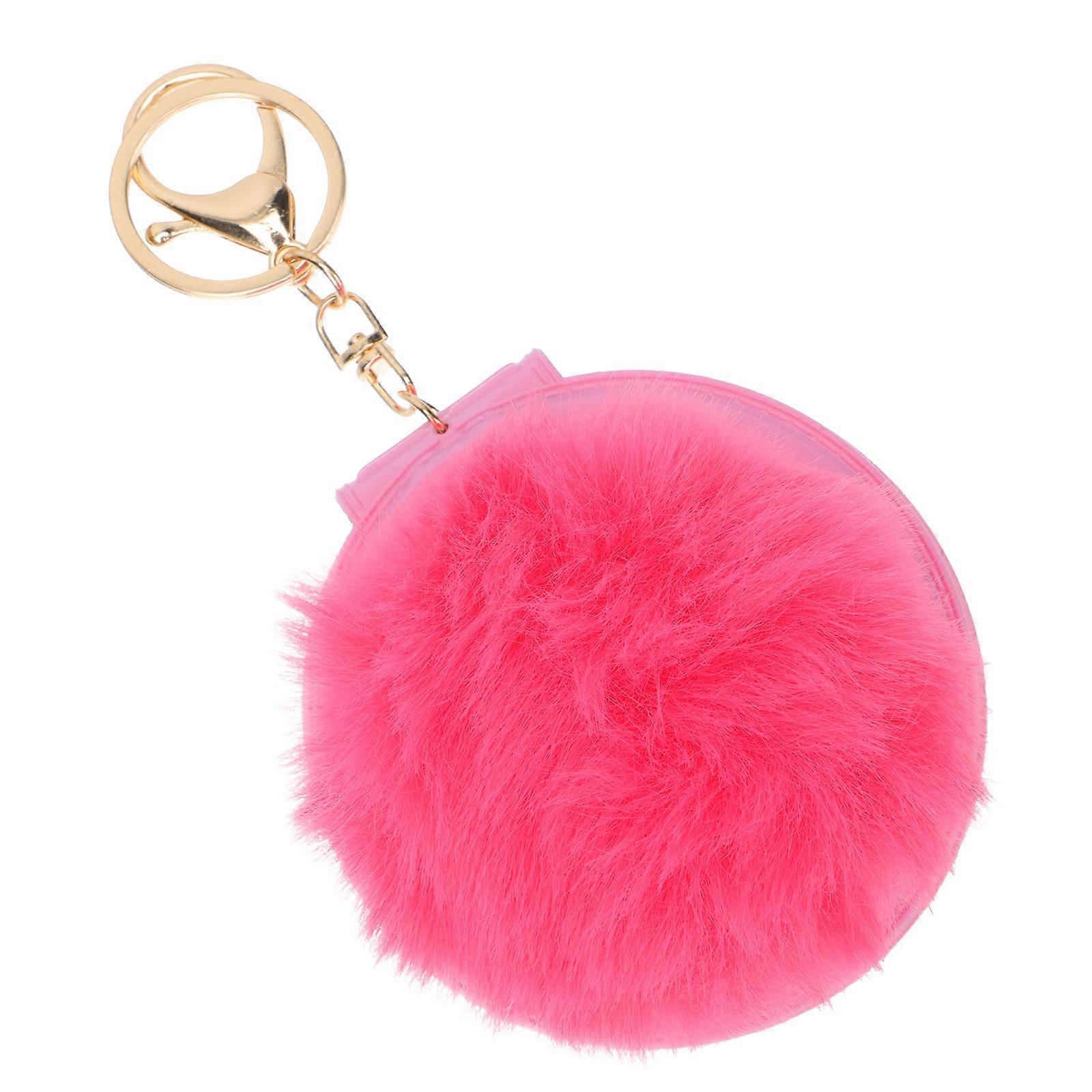 Travel-Friendly Mini Mirror Keychain, Stylish and Functional for Women's Essentials
