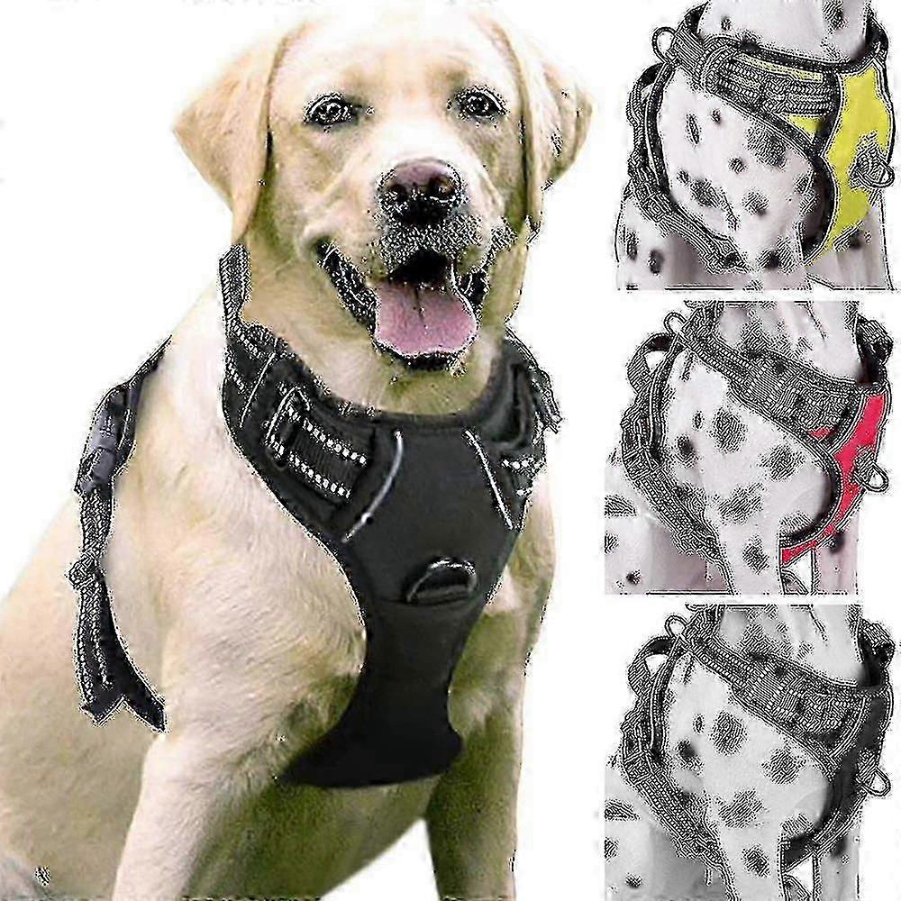 Medium And Large Dog Harness Breathable Reflective Dog Harness Pet Harness