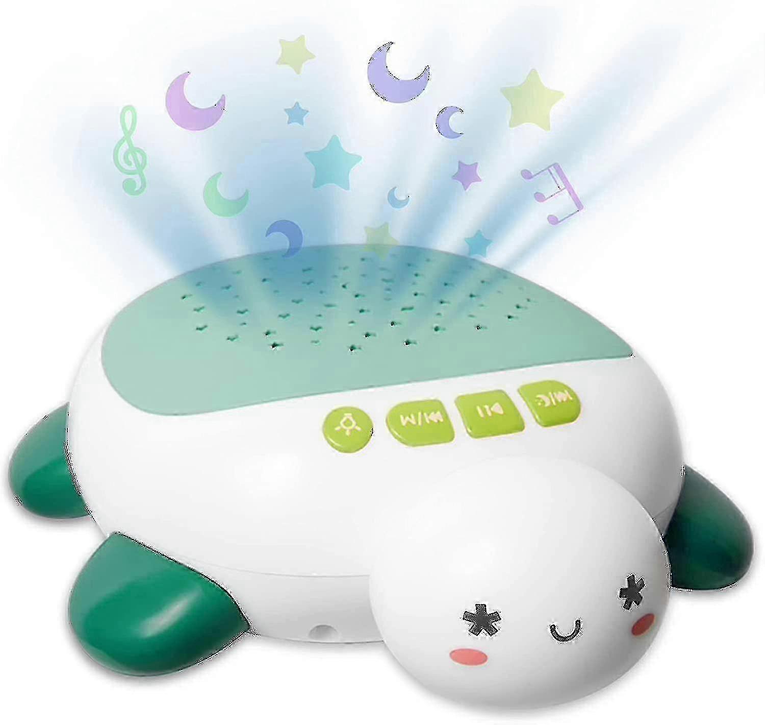 Veilleuse projecteur d’étoiles pour bébé. Jouet musical avec des étoiles lumineuses. 100 chansons apaisantes, 6 comptines, 3 histoires 2025