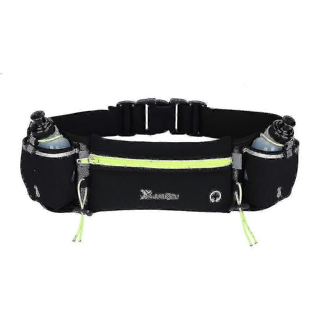 Running Waist Bag Marathon Hydration Belt Waist Bag Fanny Pack Marathon Dual Pocket Walking Fitness Waist Pack Outdoor Accessory