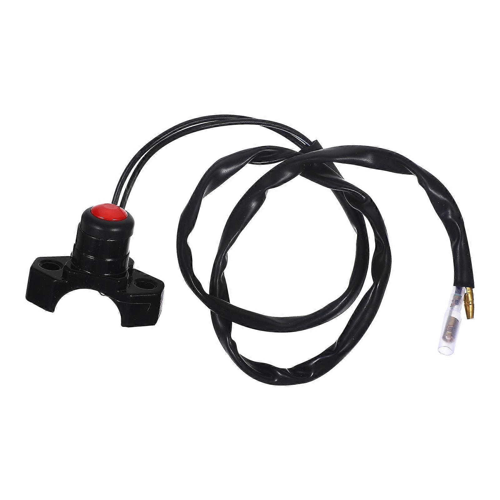 Durable Motorcycle Handlebar Switch   Multi Function Overtaking, Start/Stop, Horn Control, Easy Installation, Auto Reset for Off Road Motorbikes