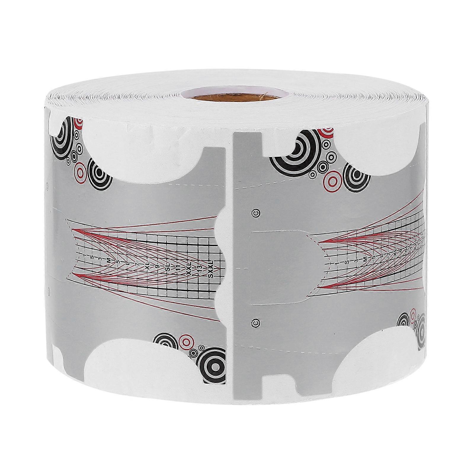 UV Gel Nail Extension Stickers for Easy DIY Salon Grade Application – Durable, Reusable Nail Art Guide Forms for Perfect Extensions