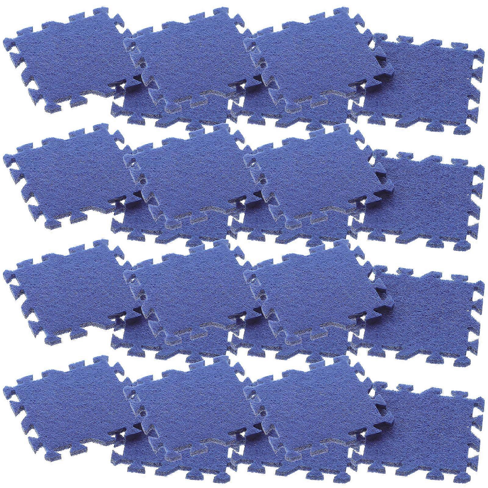 Mini House Puzzle Mats 36Pcs Chic Design Floor Mats For Dollhouse Props And Toy Enthusiasts Decoration
