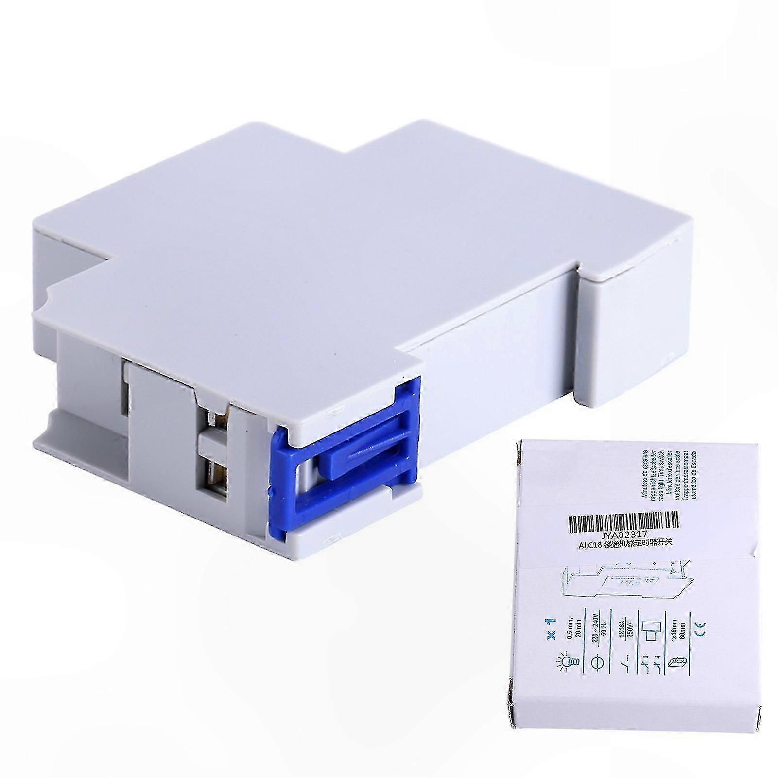 Mechanical Timer Switch for Home, AC 220-240V, Eco-Friendly Corridor Switch with Time Control Function