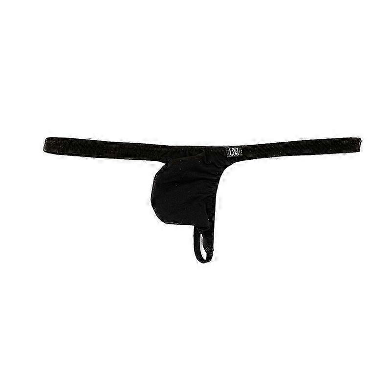 Miesten Stringit Mini Micro Bikinit G-stringit Ice Silk Uimapuvut Tangas Low Rise Miesten seksikkäät pikkuhousut Alushousut Beach Sunbath Bottom T-back