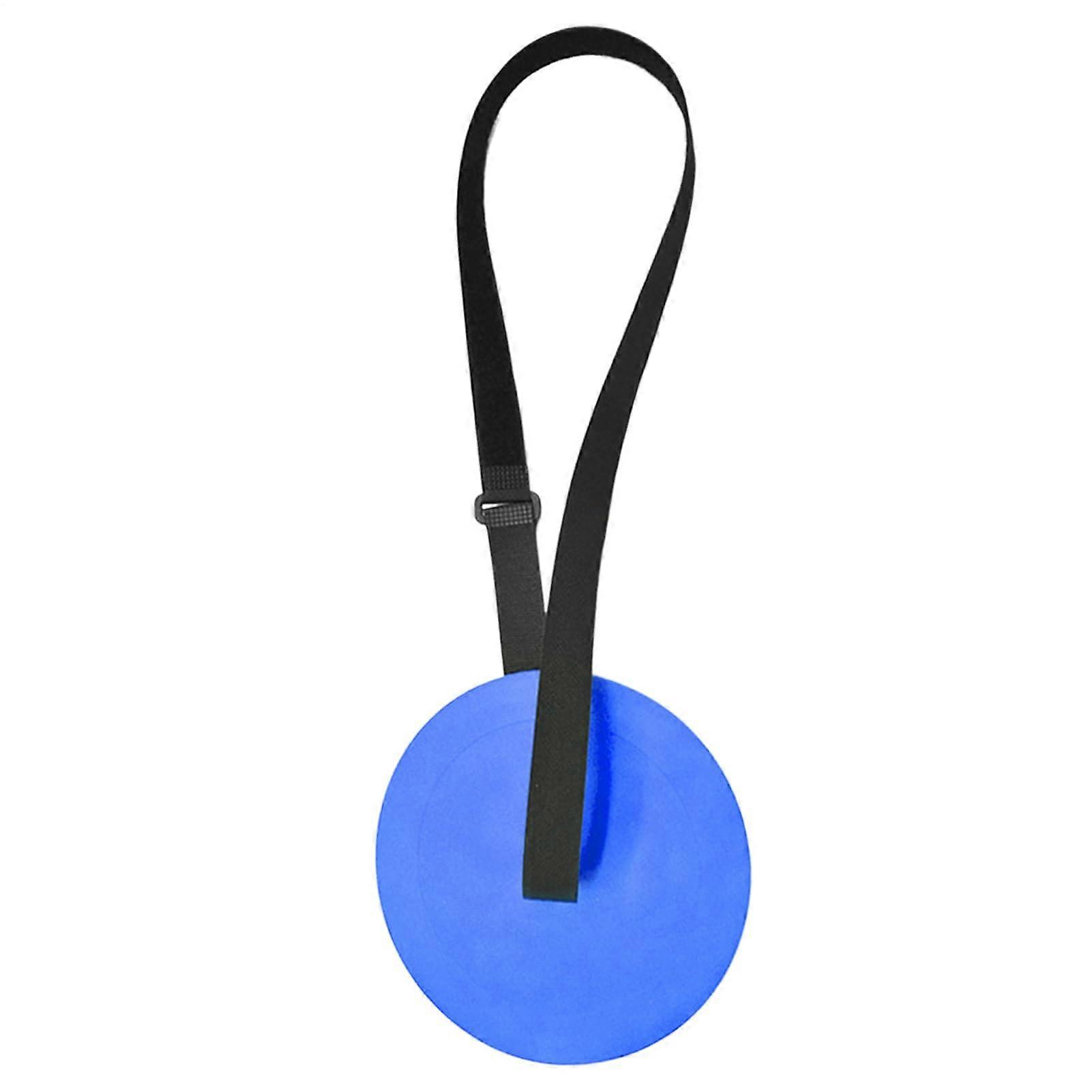 Soccer Goal Target Kickabout Training Aid 15.75 x 6.22 x 0.79 In Football Net Adjustable Straps Tear Resistant Blue