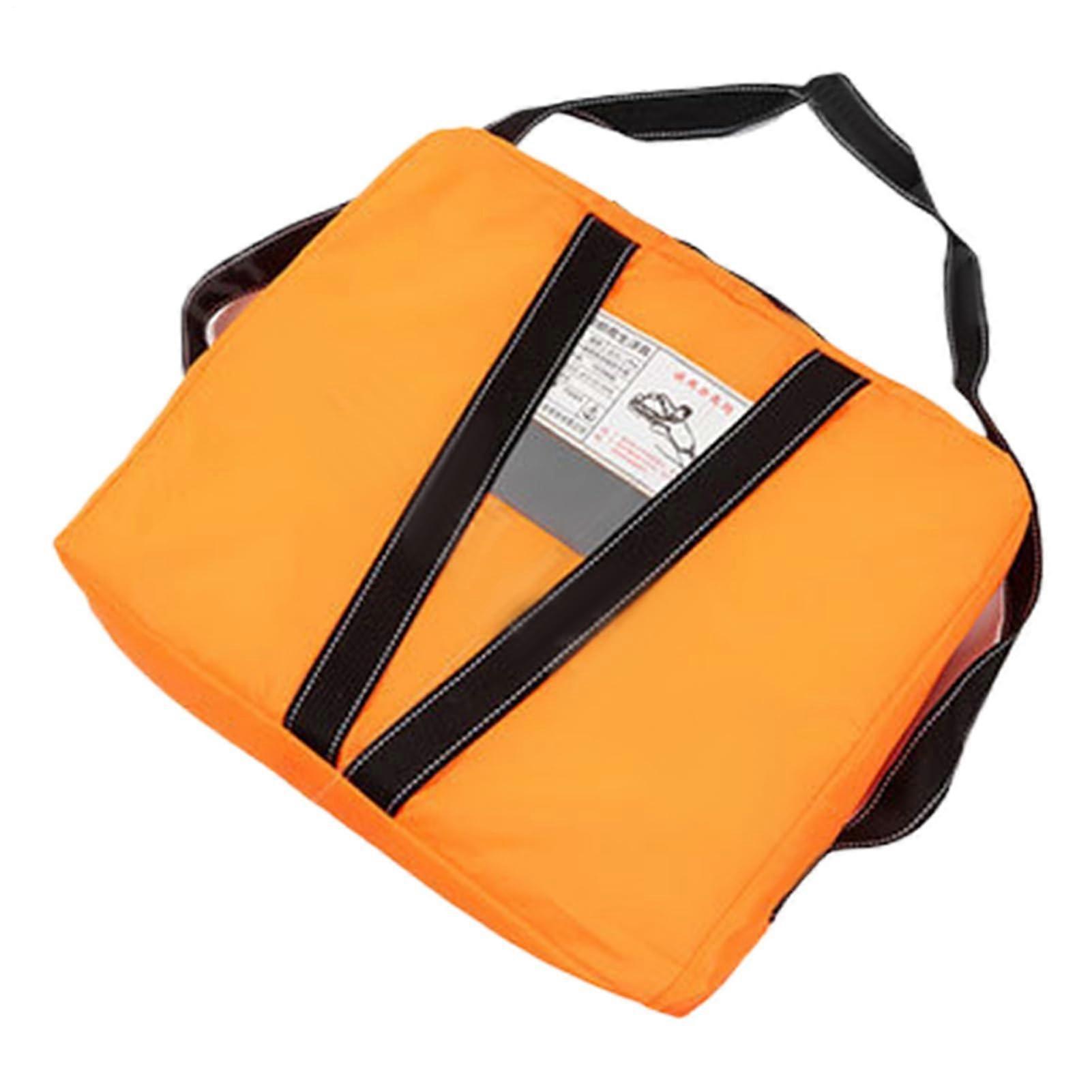 Boat Cushion Rescue Device with Load Capacity for Water Sports Waterproof Floating Equipment with Reflective Strip for Rafting and Canoes