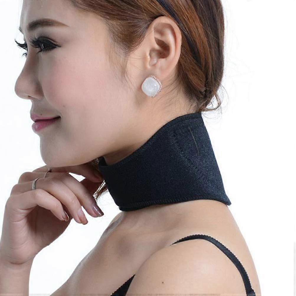 2Pcs Cervical Collar Neck Support Brace Soft Neck Collar for Pain Relief and Sleeping, Adjustable Size, Comfortable Material