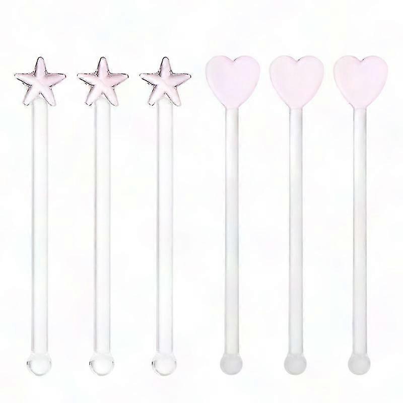 6pcs Swizzle Stick for Cocktails and Drinks