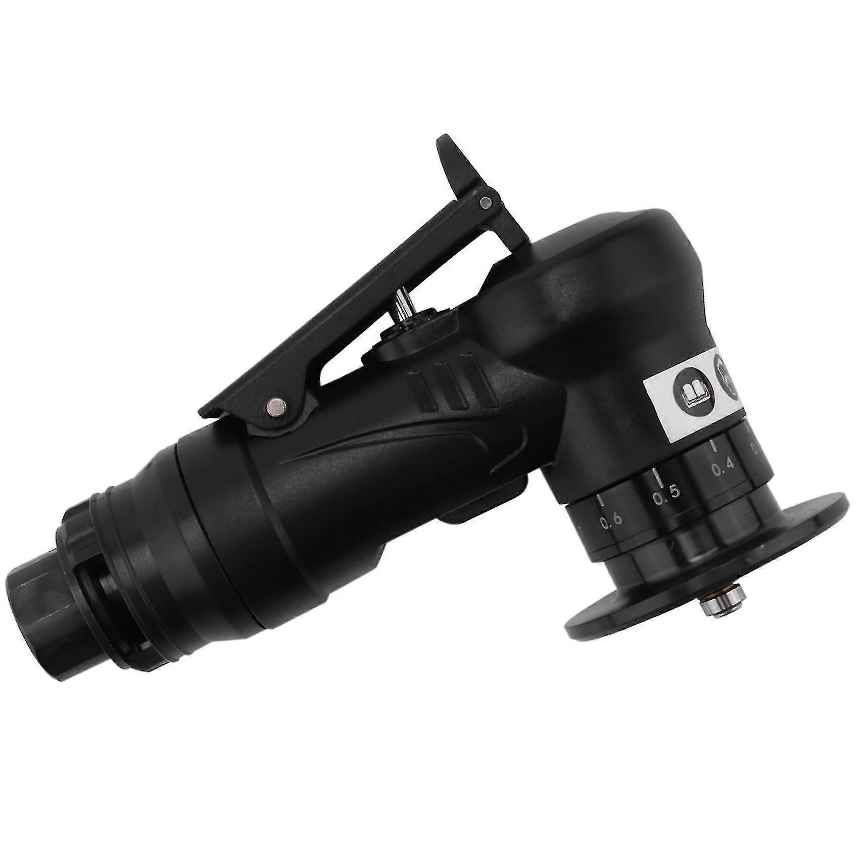 Mini Pneumatic Chamfering Machine - 45° Arc Handheld Beveling Machine for Metal Trimming and Deburring