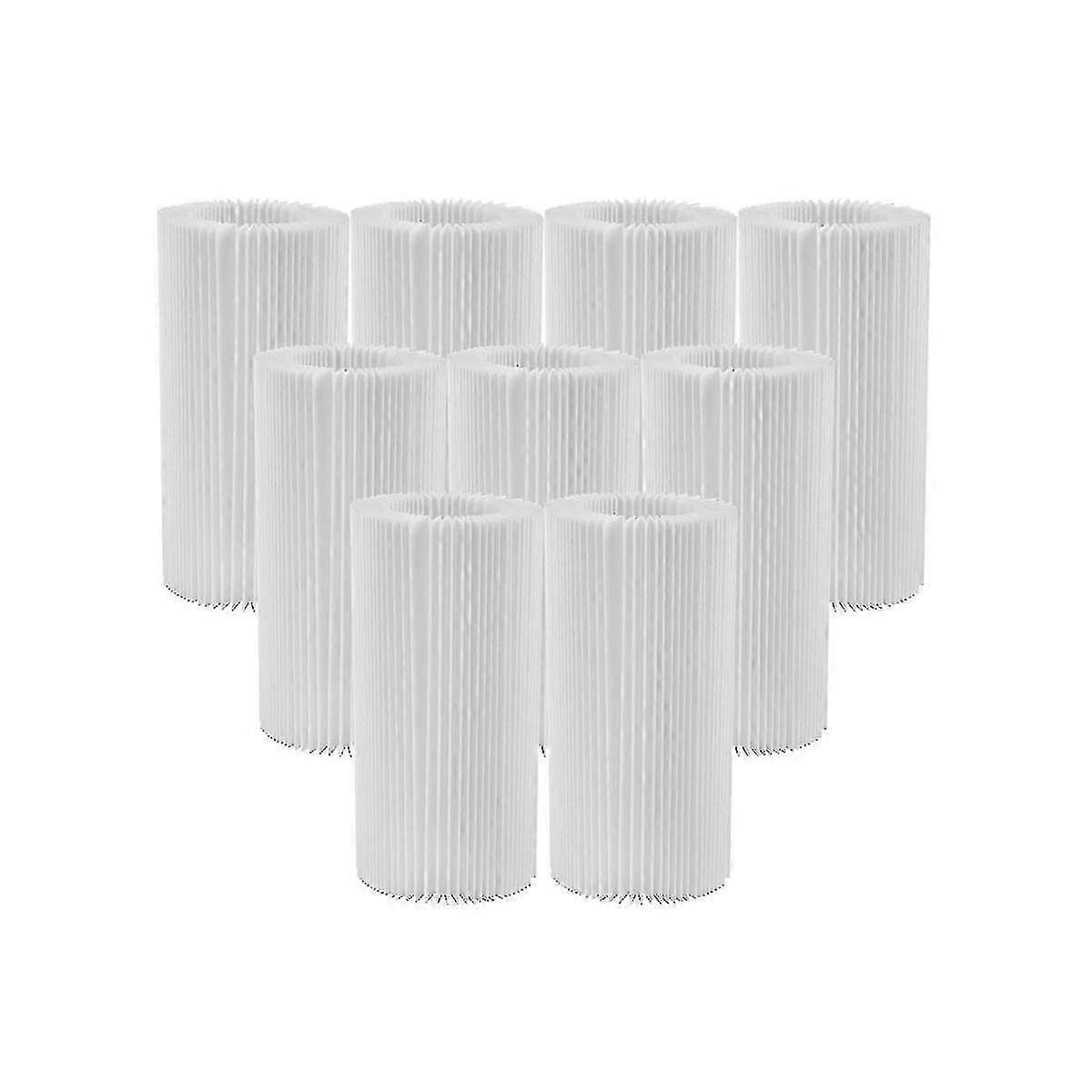 9-Pack White Pool Filter Cartridges Compatible with Type A/C Pump